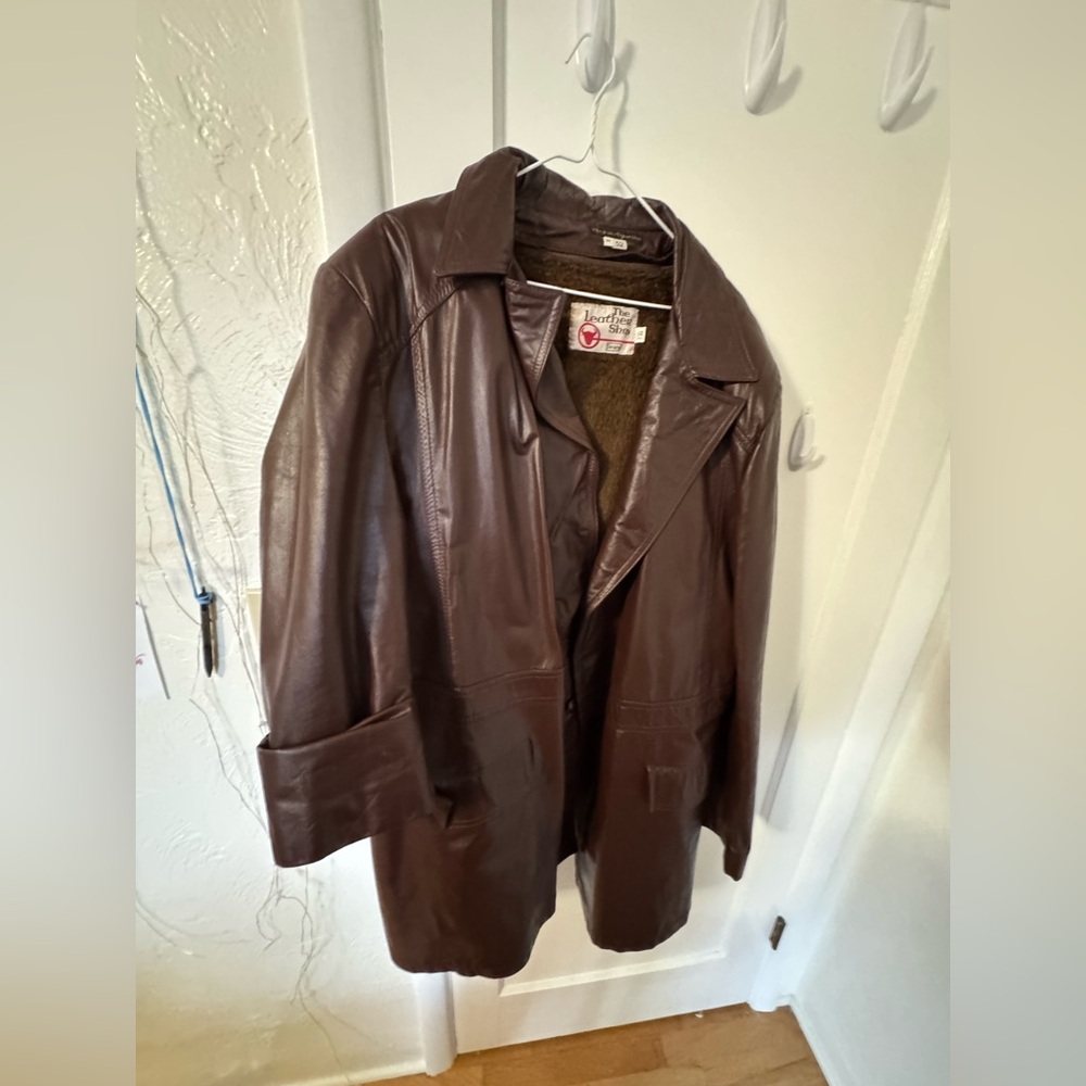 Men's Brown GENUINE VINTAGE Leather Indiana Jones Cosplay Jacket